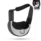 Outdoor Carry Pet Cat Elpojoša tīkla plecu soma Ūdensnecaurlaidīga auduma kurjera soma Transporte Pet Cat mazam sunim