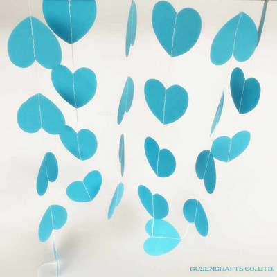 Jauna kartīte Papīra vītne rozā balts un zelts mirdzošs aplis polka punktiņi papīra vītnes ballītes reklāmkarogs mājas dekorēšana