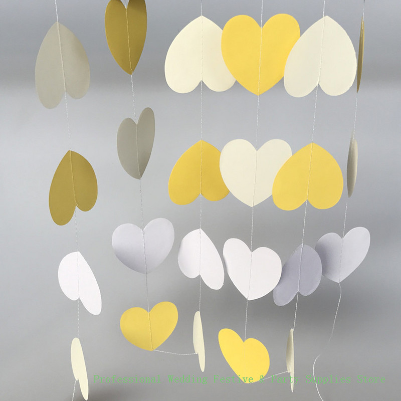 Jauna kartīte Papīra vītne rozā balts un zelts mirdzošs aplis polka punktiņi papīra vītnes ballītes reklāmkarogs mājas dekorēšana