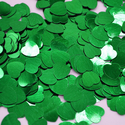 500db csillogó Arclic konfetti egyszínű szívkonfetti DIY Love esküvői asztaldísz kellékek