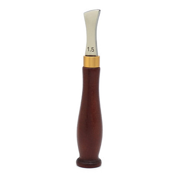 Инструменти за биговане на кожени ръбове Кожен плитък слот Линеен инструмент за биговане на ръбове Биговачка за ръчно изработени кожени изделия KXRE