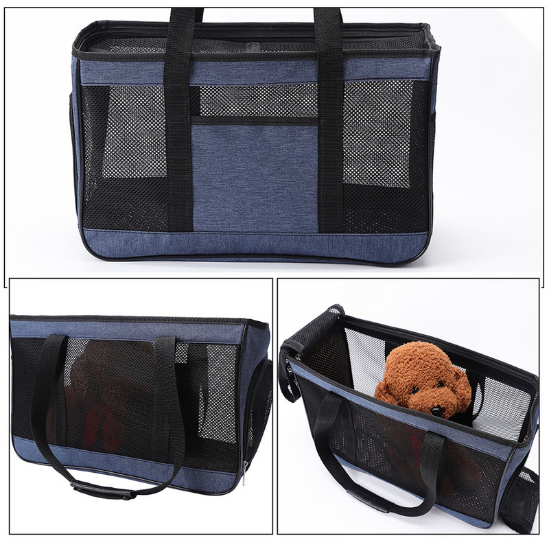 Torba za nošenje Prijenosna torbica za kućne ljubimce Nosiljka za male mačke Velike torbe Prozračne torbe Putne držači za štence Nosilice za vanjske ruke