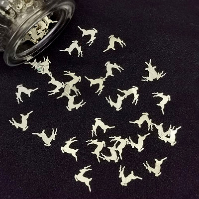 15g Konfeti Priecīga Ziemassvētku ballīte Izkaisīti Zvaigznes Sniegpārsliņa Sniegavīrs Sata Klauss Ziemeļbrieža Paillete priekšvakaram Mājas koka dekorēšanai