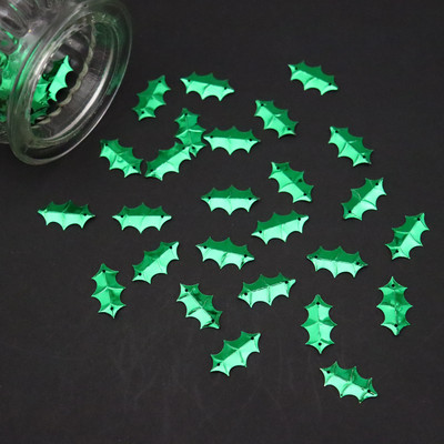 15g Konfeti Priecīga Ziemassvētku ballīte Izkaisīti Zvaigznes Sniegpārsliņa Sniegavīrs Sata Klauss Ziemeļbrieža Paillete priekšvakaram Mājas koka dekorēšanai