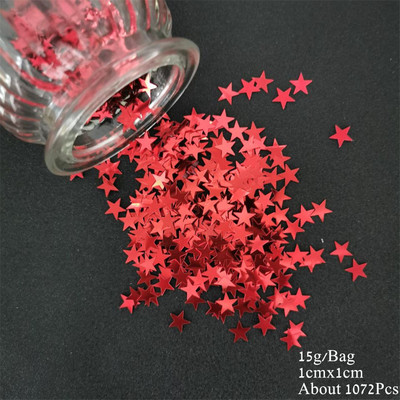 15g Konfeti Priecīga Ziemassvētku ballīte Izkaisīti Zvaigznes Sniegpārsliņa Sniegavīrs Sata Klauss Ziemeļbrieža Paillete priekšvakaram Mājas koka dekorēšanai