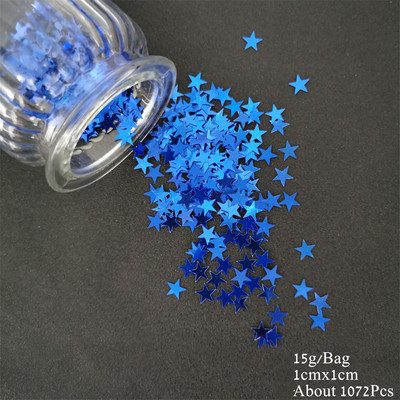 15g Konfeti Priecīga Ziemassvētku ballīte Izkaisīti Zvaigznes Sniegpārsliņa Sniegavīrs Sata Klauss Ziemeļbrieža Paillete priekšvakaram Mājas koka dekorēšanai