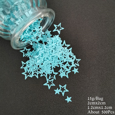 15g Konfeti Priecīga Ziemassvētku ballīte Izkaisīti Zvaigznes Sniegpārsliņa Sniegavīrs Sata Klauss Ziemeļbrieža Paillete priekšvakaram Mājas koka dekorēšanai