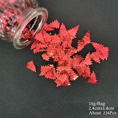 15g Konfeti Priecīga Ziemassvētku ballīte Izkaisīti Zvaigznes Sniegpārsliņa Sniegavīrs Sata Klauss Ziemeļbrieža Paillete priekšvakaram Mājas koka dekorēšanai