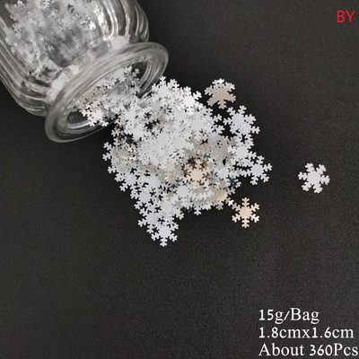 15g Konfeti Priecīga Ziemassvētku ballīte Izkaisīti Zvaigznes Sniegpārsliņa Sniegavīrs Sata Klauss Ziemeļbrieža Paillete priekšvakaram Mājas koka dekorēšanai