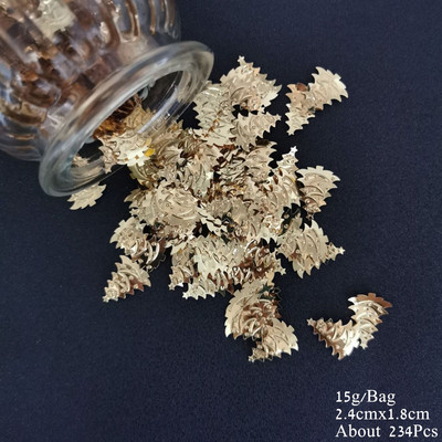 15g Konfeti Priecīga Ziemassvētku ballīte Izkaisīti Zvaigznes Sniegpārsliņa Sniegavīrs Sata Klauss Ziemeļbrieža Paillete priekšvakaram Mājas koka dekorēšanai