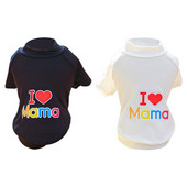 K5DC koera T-särk väikestele ja keskmistele suurtele koertele Magusad sõnad – komplekt lemmikloomakoerale