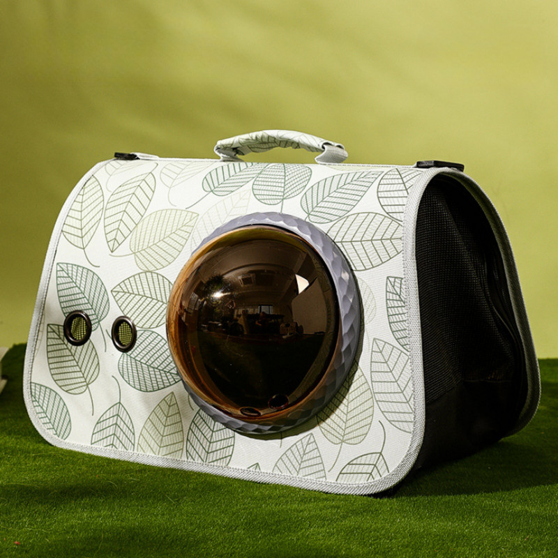 Φορητή διαστημική κάψουλα για κατοικίδια με τσάντα γάτας Φορητή πτυσσόμενη τσάντα ώμου Εξωτερικό σακίδιο πλάτης Cartoon Τσάντα σκύλου γάτας 1 ΤΕΜ