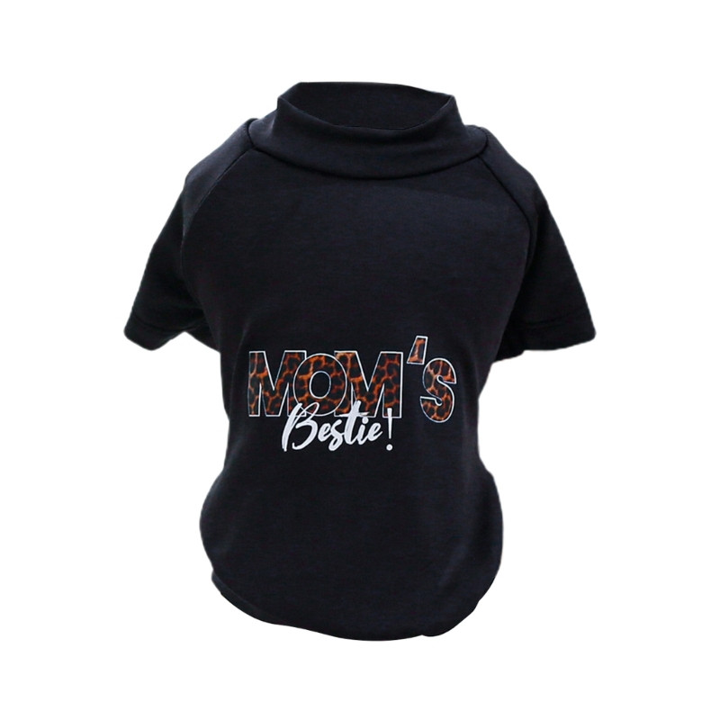 K5DC vasaras suņu T krekls ar mammas labākajiem apdruku rotājumiem, kopumā āra pastaigu suns trusis universāls kombinezons foršs stils