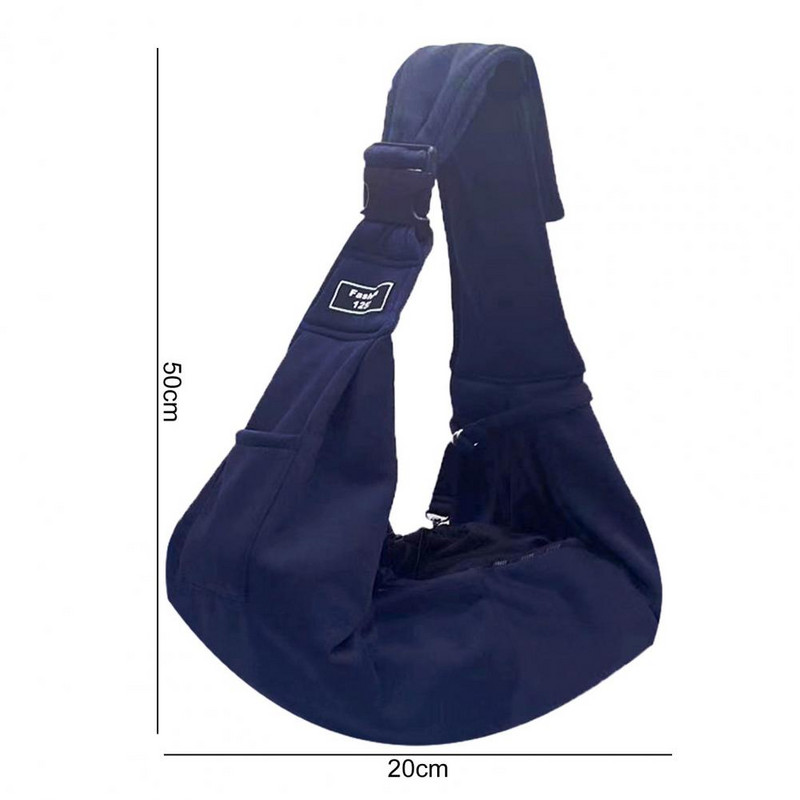 Kisállat kiskutya hordtáska Kényelmes Single Sling kézitáska vállkampóval Kis táska macskákkal és kutyákkal való utazáshoz