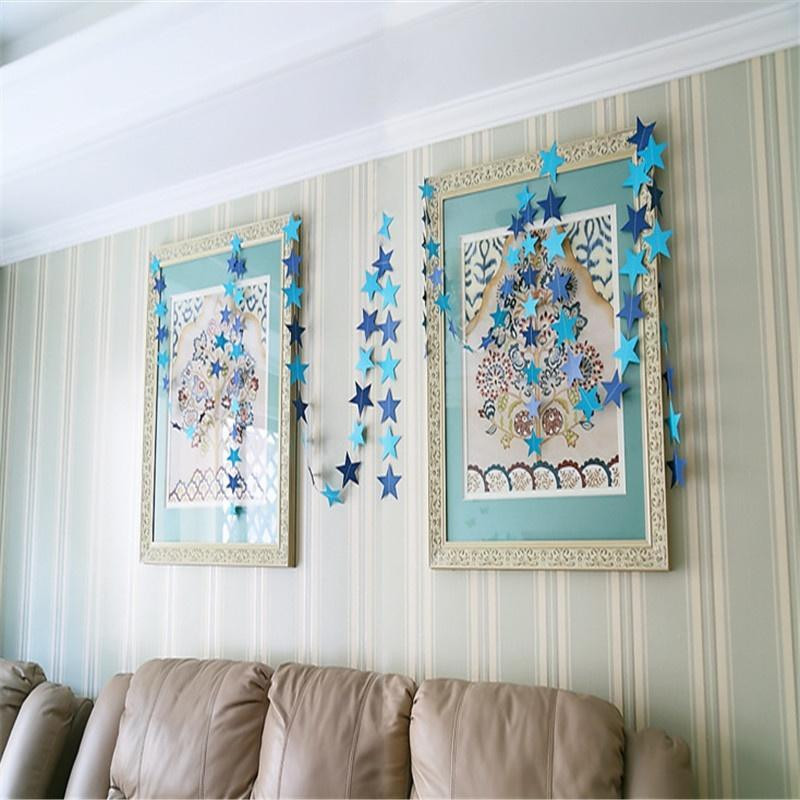 4M DIY ballītes reklāmkarogs Zvaigzne, apaļa vītnes, zibspuldze, papīrs, vītnes.