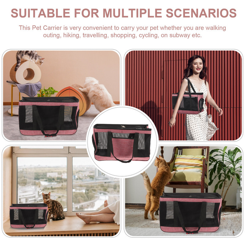 Rokas soma, kaķu konteiners, saliekams ceļojumu kucēns maziem suņiem, āra zaķis