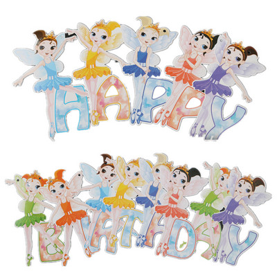 Daudz laimes dzimšanas dienā DIY Bunting Baneri Vimpelis Flamingo Papīra Karogs Bērnu duša Kāzu dzimšanas dienas ballītes dekorēšanas piederumi Vītnes