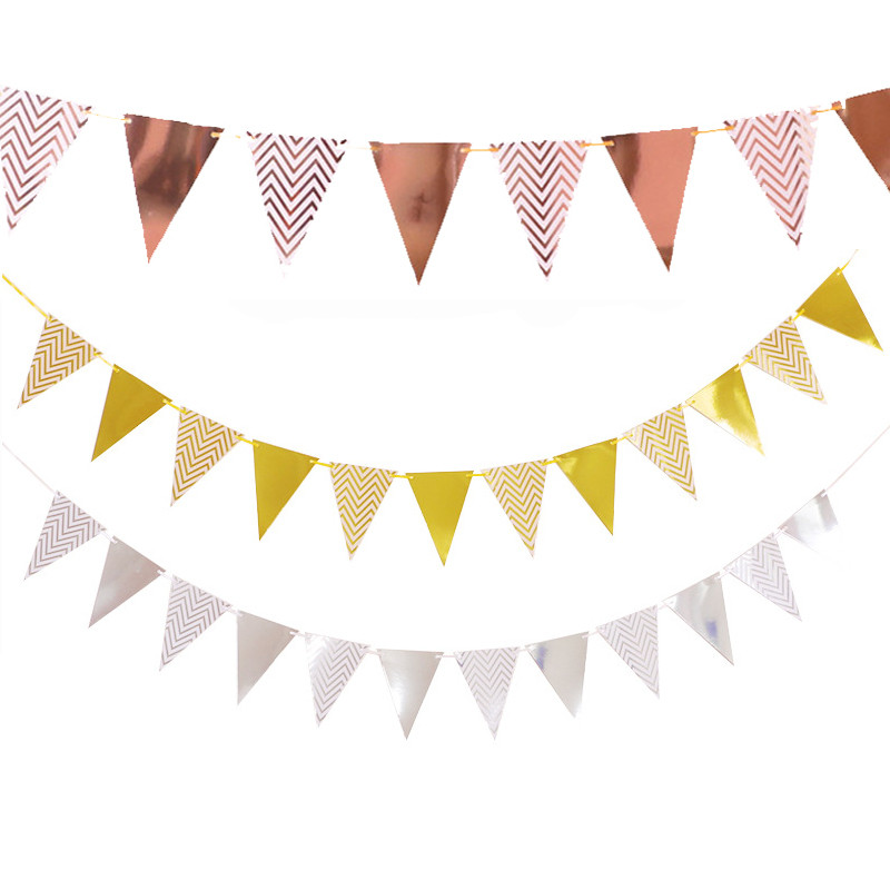 Daudz laimes dzimšanas dienā DIY Bunting Baneri Vimpelis Flamingo Papīra Karogs Bērnu duša Kāzu dzimšanas dienas ballītes dekorēšanas piederumi Vītnes