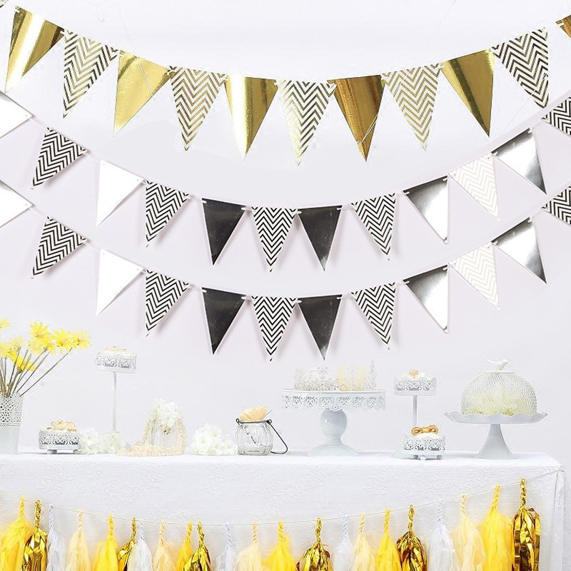 Daudz laimes dzimšanas dienā DIY Bunting Baneri Vimpelis Flamingo Papīra Karogs Bērnu duša Kāzu dzimšanas dienas ballītes dekorēšanas piederumi Vītnes