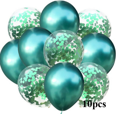 12 collu konfeti balons hēlija balons rozā zelta konfeti DIY ballīšu dekorēšana kāzu dzimšanas dienas bērnu dušā