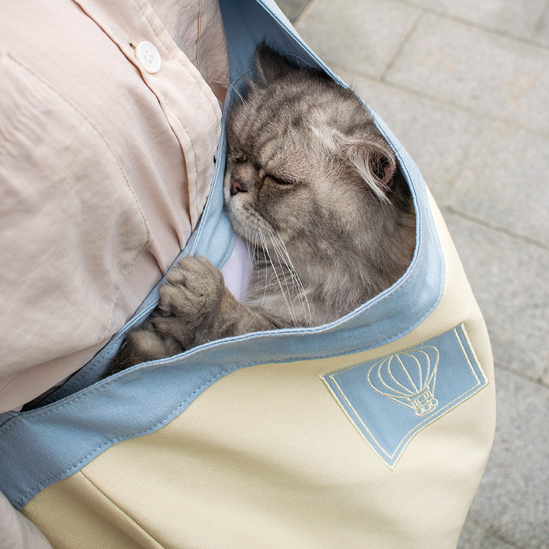 Mājdzīvnieka mugursoma Cat Out Bag Pet Crossbody Bag Pet Bag Out Ērts kaķu mugursoma Kaķu mugursomas pārvadātājs Transporte Pet Cat Carrier