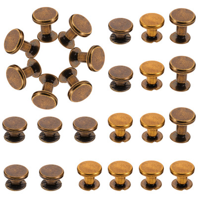 30 Screw Stab Metāla Čikāgas Skrūves Sasaistes Skrūves Skrūvju Kniedes Grāmatu Iesiešanas DIY Amatniecības montāža