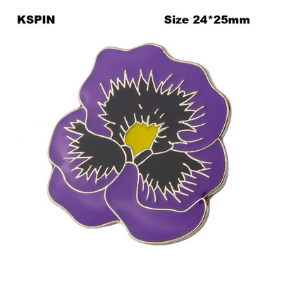 3D Poppy Boots Pins Jelvény bross Jelvények a hátizsák pin brosson