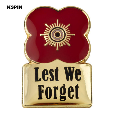 3D Poppy Boots Pins Jelvény bross Jelvények a hátizsák pin brosson