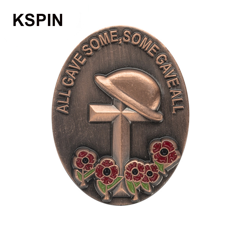 3D Poppy Boots Pins Jelvény bross Jelvények a hátizsák pin brosson