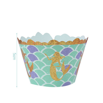 Nāras ballītes noformējums "Daudz laimes dzimšanas dienā" Ķermeņa reklāmkarogs Okeāna nāras dzimšanas dienas ballīte, kūku pildījumi bērnu dušas piederumi