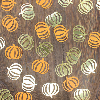 Ballīšu noformējums Radošs Helovīna konfeti spoku galva zirneklis ragana ķirbis zirnekļa tīkls ballīšu galds mētājam papīra lūžņiem dekors