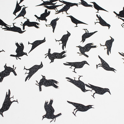 Ballīšu noformējums Radošs Helovīna konfeti spoku galva zirneklis ragana ķirbis zirnekļa tīkls ballīšu galds mētājam papīra lūžņiem dekors