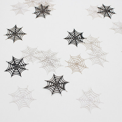 Ballīšu noformējums Radošs Helovīna konfeti spoku galva zirneklis ragana ķirbis zirnekļa tīkls ballīšu galds mētājam papīra lūžņiem dekors