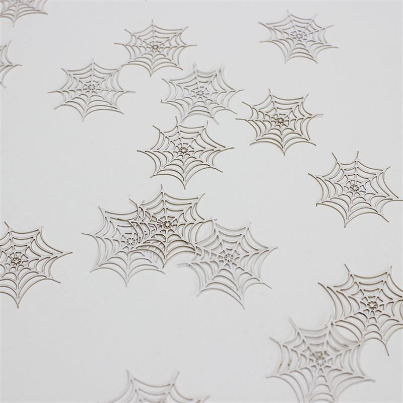 Ballīšu noformējums Radošs Helovīna konfeti spoku galva zirneklis ragana ķirbis zirnekļa tīkls ballīšu galds mētājam papīra lūžņiem dekors