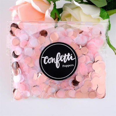 20/30/50g 1cm papīra konfeti maisījuma krāsa kāzu dekorēšanai dzimšanas dienas bērnu dušas ballīšu piederumi apaļš audums caurspīdīgam balonam