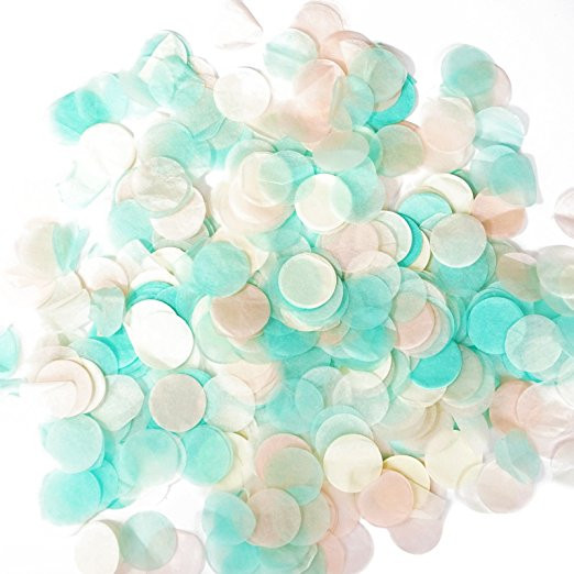 20/30/50g 1cm papīra konfeti maisījuma krāsa kāzu dekorēšanai dzimšanas dienas bērnu dušas ballīšu piederumi apaļš audums caurspīdīgam balonam