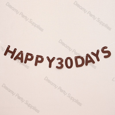 Daudz laimes dzimšanas dienā ballītes reklāmkarogs kraftpapīra karogs stērps Garland Alus reklāmkarogi Zēna vai meitenes mazuļa dušas baloni Dekorācijas piederumi