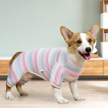 Μαλακά καλοκαιρινά ρούχα για σκύλους Υπέροχη στολή αποκατάστασης κατοικίδιων ζώων