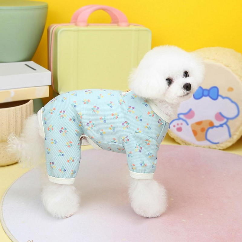 Hangulatos, 4 lábú kisállatruházati ruhák, kutyakombinációk, kényelmes öltözékek