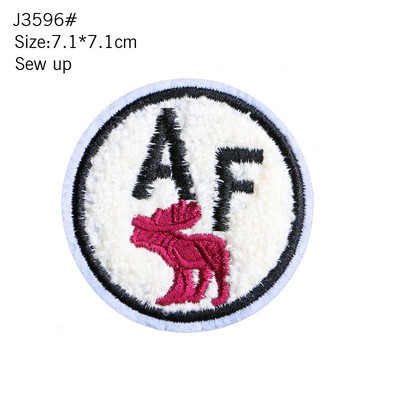 Modes šūti gludināmi izšūšanas raksti konusveida logotipa raksta plāksteris DIY žetons Dekoratīvs ikdienas T-krekls Bikses mugursoma Cepure