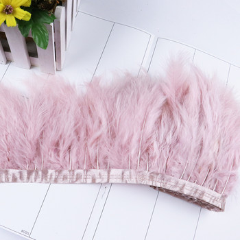 Κορδέλα 1 μέτρου αφράτη γαλοπούλα Marabou Feathers 10-15cm για νυφικά ρούχα Διακόσμηση φορεμάτων για πάρτι Αξεσουάρ Ραπτική λοφία