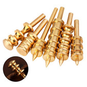 Misiņa plaucēta šķautņu galva Ādas gofrēta galviņa ar elektrisko lodēšanu roku darbs Ādas izstrādājumi Ādas malu slīpēšana Presēšanas mala