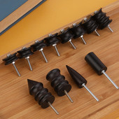 DIY ādas slīpēšanas rīks Ādas malu elektriskā pulēšanas mašīna Ādas amatniecības instrumenti Sandalkoka galvas ādas degli