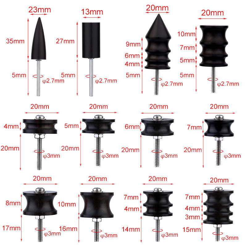 DIY ādas slīpēšanas rīks Ādas malu elektriskā pulēšanas mašīna Ādas amatniecības instrumenti Sandalkoka galvas ādas degli