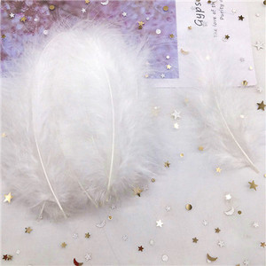 Pureće perje 50 komada 4-6 inča 10-15 cm pileće perje Perje purećeg marabua za karneval Noć vještica Božić DIY dekoracija rukotvorina