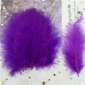 Pureće perje 50 komada 4-6 inča 10-15 cm pileće perje Perje purećeg marabua za karneval Noć vještica Božić DIY dekoracija rukotvorina