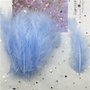 Pureće perje 50 komada 4-6 inča 10-15 cm pileće perje Perje purećeg marabua za karneval Noć vještica Božić DIY dekoracija rukotvorina