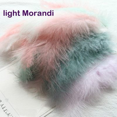 Pureće perje 50 komada 4-6 inča 10-15 cm pileće perje Perje purećeg marabua za karneval Noć vještica Božić DIY dekoracija rukotvorina