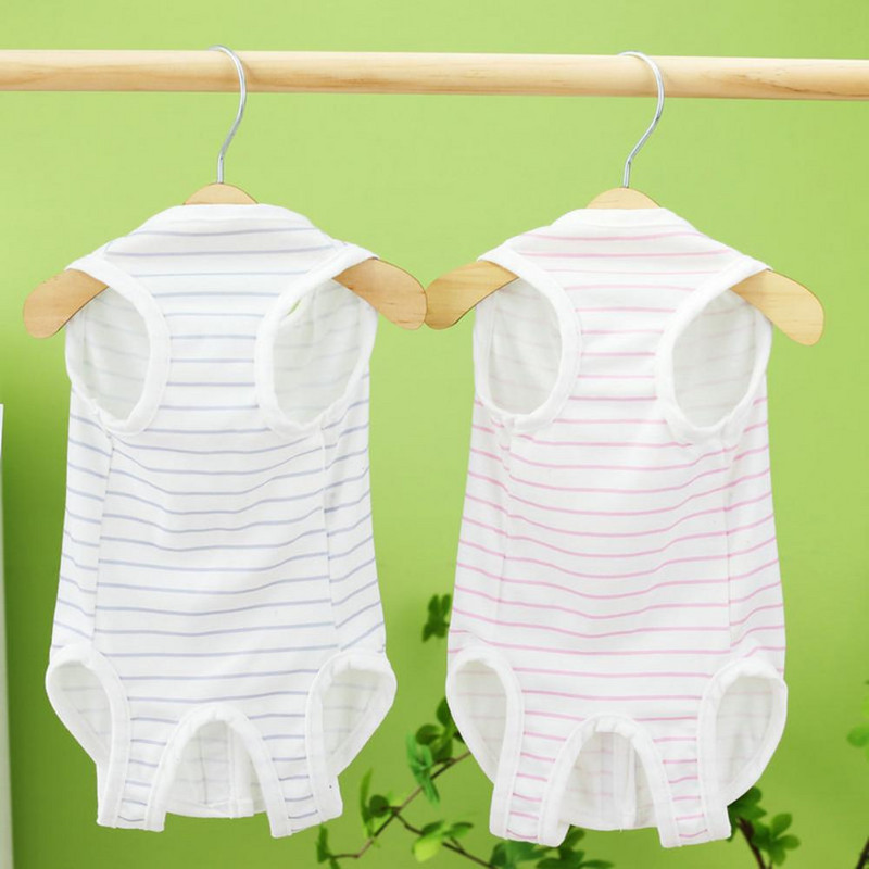 Tartós macska elválasztási ruhák Rögzítőszalag Kopásálló kisállat-ruha csíkok Dizájn kisállat-helyreállító ruhák