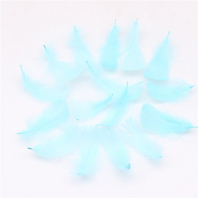 Suled hulgimüük 100 tk 4-8cm väike luigeplokk kohev värviline naturaalne hanesulg käsitööks Kleidi lõikamine ehete valmistamiseks